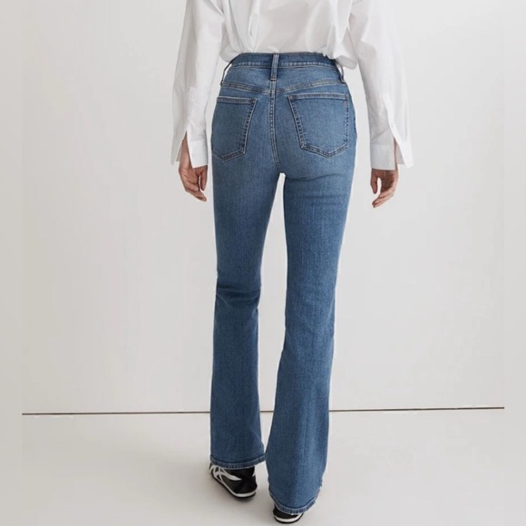 Madewell Skinny Flare Jeans in Fairson Wash Size 30 - Picture 3 of 3